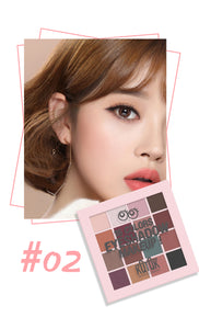 Macaron 16 Colors Eyeshadow Palette 2 - Divasian168