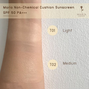 Maria Non-Chemical Cushion Sunscreen SPF 50 PA+++ - Divasian168